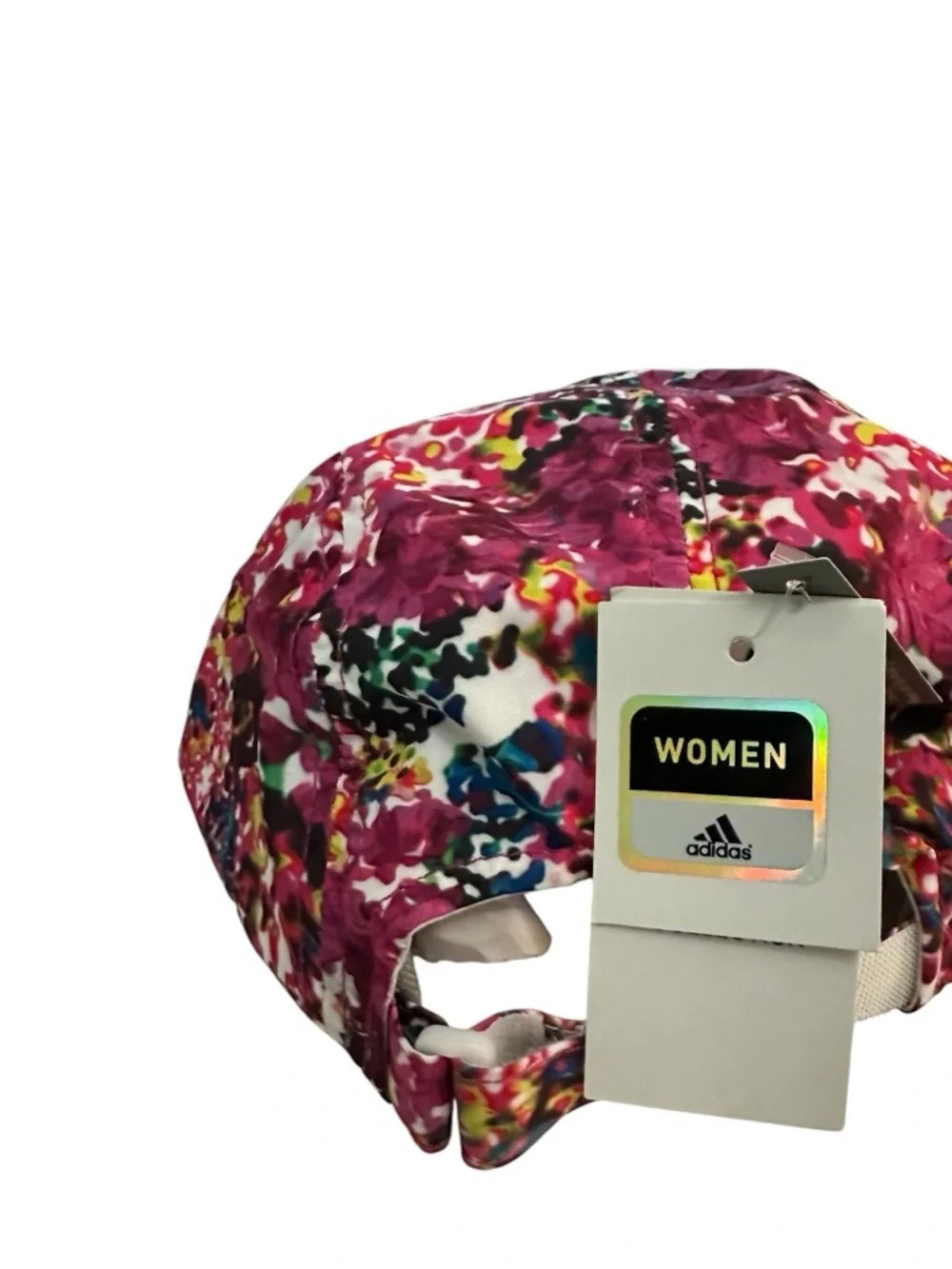 Adidas Climalite Floral Snapback Hat One Size Pink Multicolor - Picture 3 of 6